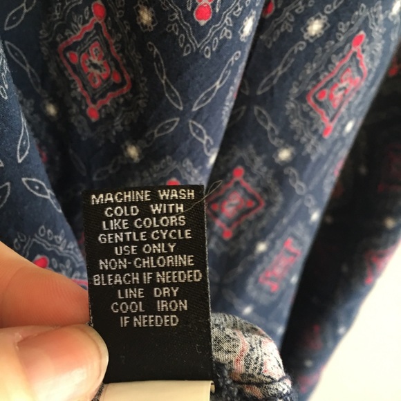 SOLD - Torrid | Navy challis dress - Picture 7 of 9